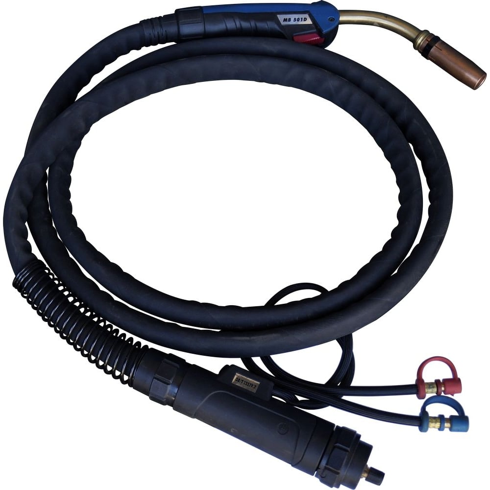 Изображение товара Горелка сварочная MB-501D 5 м для MIG/MAG сварки Brima надежное профессиональное оборудование