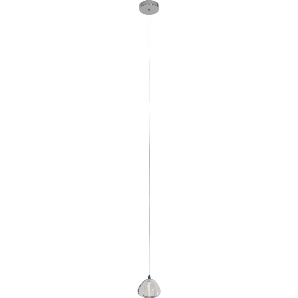 Подвесной светильник LOFT IT наконечник шар кристалл металл коньяк 2 см 1шт