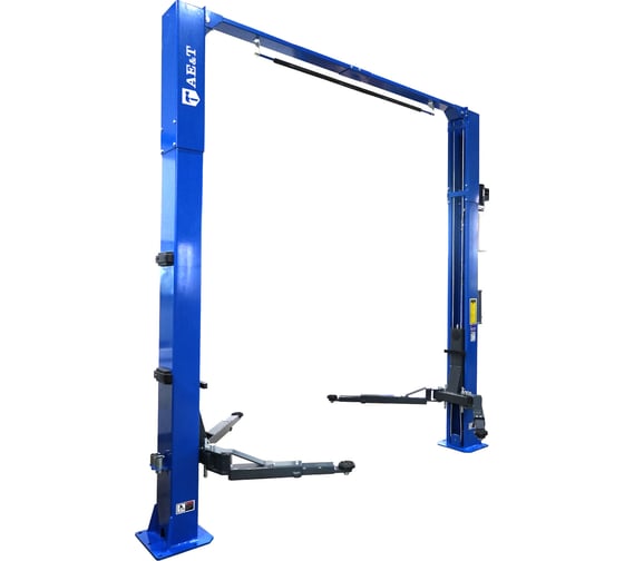 Изображение товара 2-стоечный электрогидравлический подъемник с верхней синхронизацией AE&T 4 т, 220В S4D-2E (220)