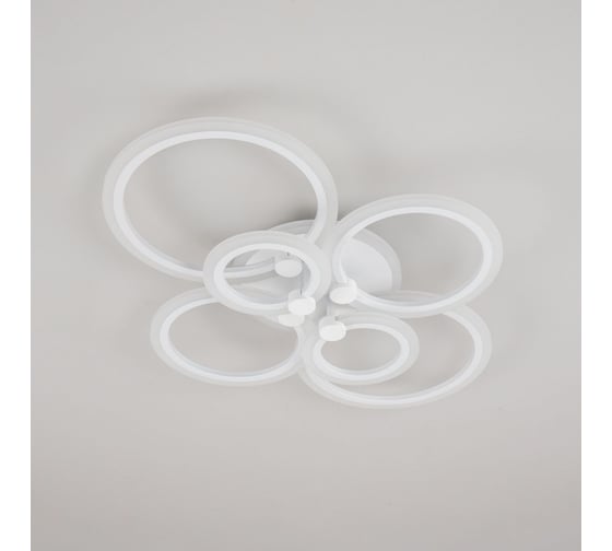 Изображение товара Люстра с пультом Citilux Сента RGB Белая CL237B160E