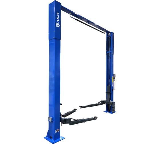 Изображение товара 2-стоечный электрогидравлический подъемник с верхней синхронизацией AE&T 220 В, 1 шт, 2 места S4B-2 (220)