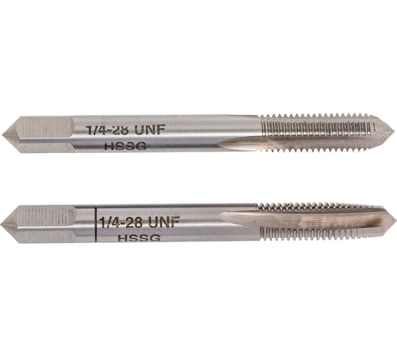 Изображение товара Метчик BTI DIN 2181 HSS м/р UNF 1/4"-28 комплект из 2 шт. NR29 I01620