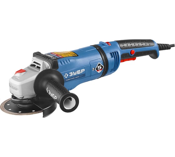 Изображение товара Углошлифовальная машина Зубр Профессионал УШМ-П125-1400 ЭПСТ