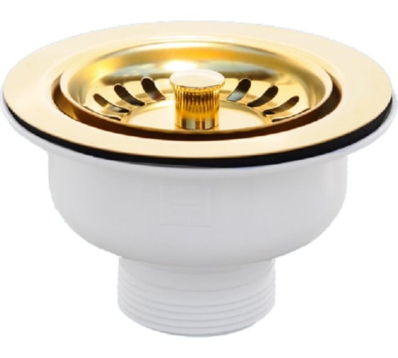 Изображение товара Выпуск для сифона McAlpine ф40-113мм цвет золото MRSKW7G