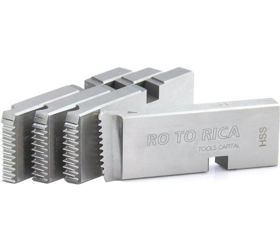 Изображение товара Ножи резьбонарезные конические BSPT HSS 1/2-3/4 Rotorica 18951SQ