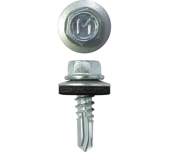 Изображение товара Кровельный саморез Daxmer 5,5x19 цинк, сверло №3, 250 шт. 00000304285