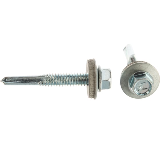 Изображение товара Кровельный саморез Daxmer 5,5x38 цинк сверло №5, 200 шт 00000304399