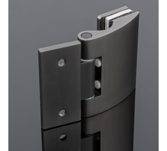 Изображение товара Петля стена-стекло SERVICE PLUS 90, графит матовый, латунь P03-103GRF/brass