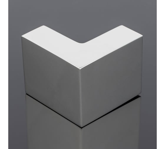 Изображение товара Соединитель трубы SERVICE PLUS 30x10, угловой 90, хром, sus304 S02-504CR/sus304