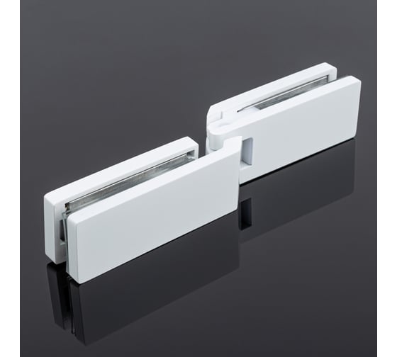 Изображение товара Петля стекло-стекло SERVICE PLUS 135, белый матовый, sus304 P03-104WM/sus304