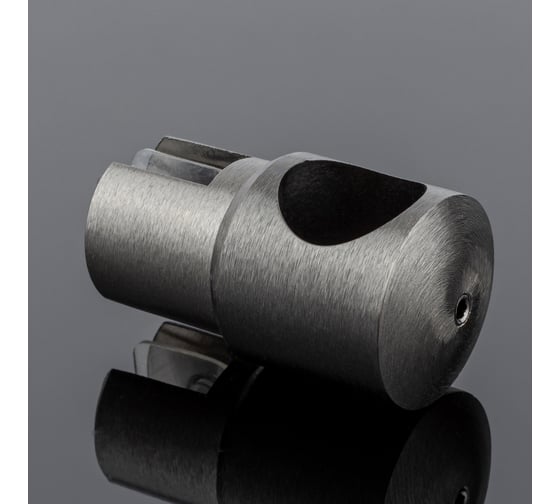 Изображение товара Держатель стекла SERVICE PLUS ф19, графит матовый, латунь D02-508GFM/brass