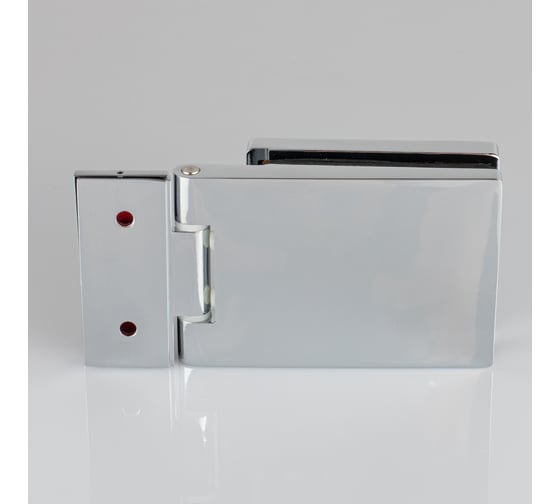 Изображение товара Петля стена-стекло SERVICE PLUS с защелкивающейся крышкой 90, хром, латунь P03-101CR/brass