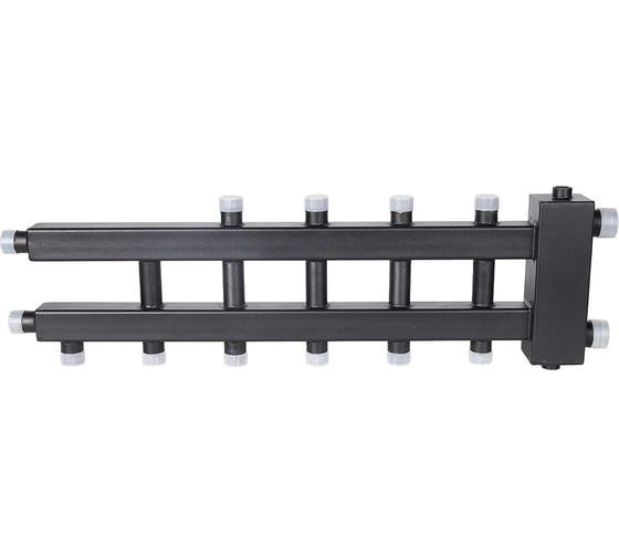 Изображение товара Коллектор (дублер компакт) с гидроразделителем ROMMER Rdg-0060-024036 на 3+2+1 контура, до 60 квт RG0091IIMS4BOL