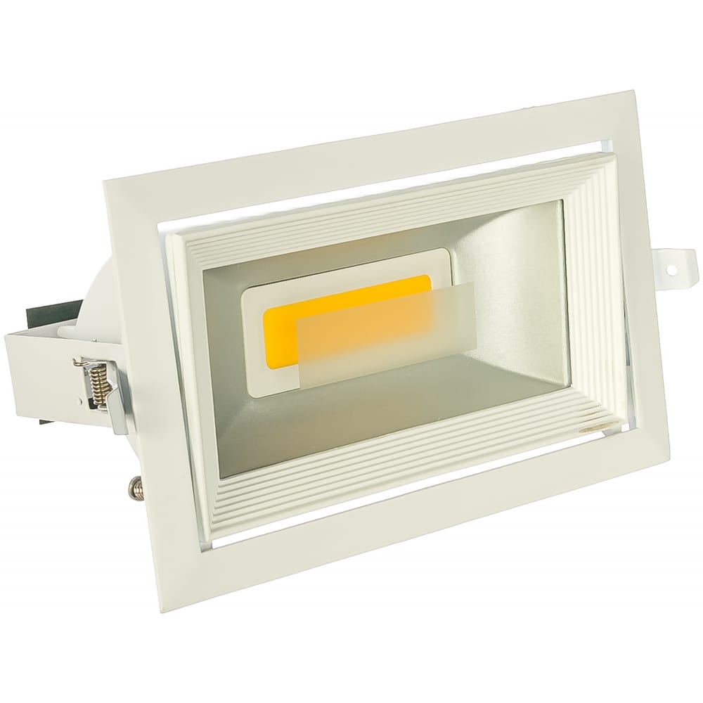 Купить Светодиодный встраиваемый светильник uniel ulk-m02e-30w/ww white 08592