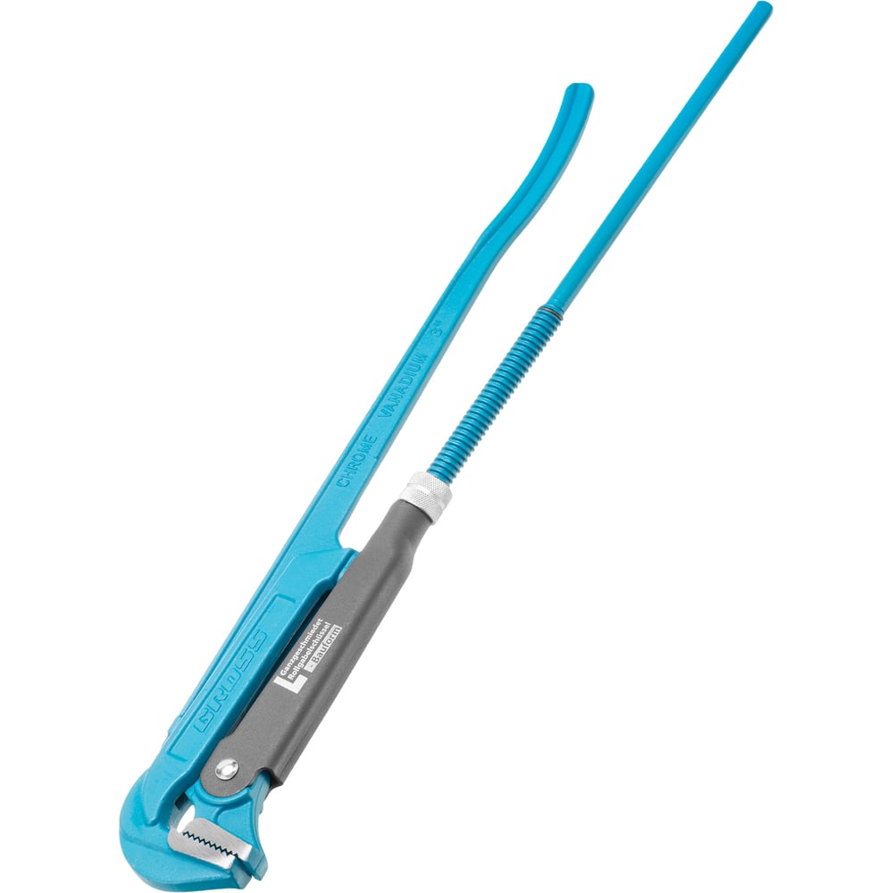 Изображение товара Трубный рычажный ключ GROSS 3 №4, цельнокованный CrV, профессиональный