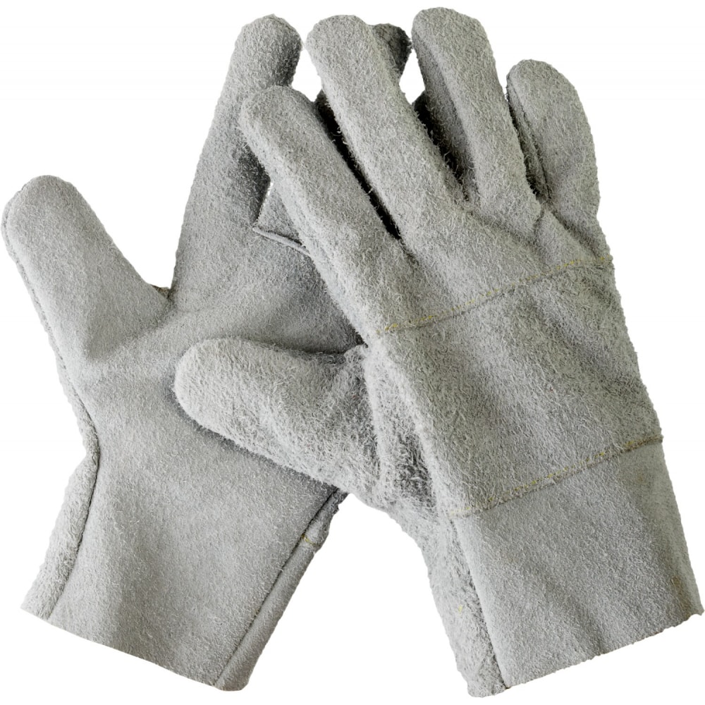 фото Рабочие кожаные перчатки сибин р.xl 1134-xl