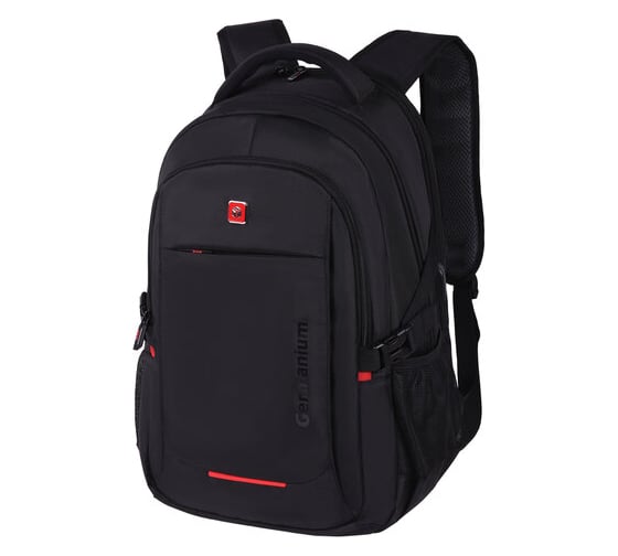 Изображение товара Универсальный рюкзак Germanium Upgrade Up-3, 3 отделения, отделение для ноутбука, Usb-порт, черный, 47x33x21 см 271667