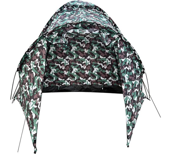 Изображение товара Палатка с тамбуром Ecos Лес 4, 100+210х210x130 см 999294