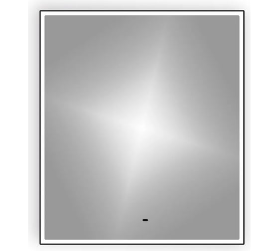 Изображение товара Зеркало Teymi Helmi 70x80, LED Black Edition, сенсор на взмах T20304IR ЦБ-00259204