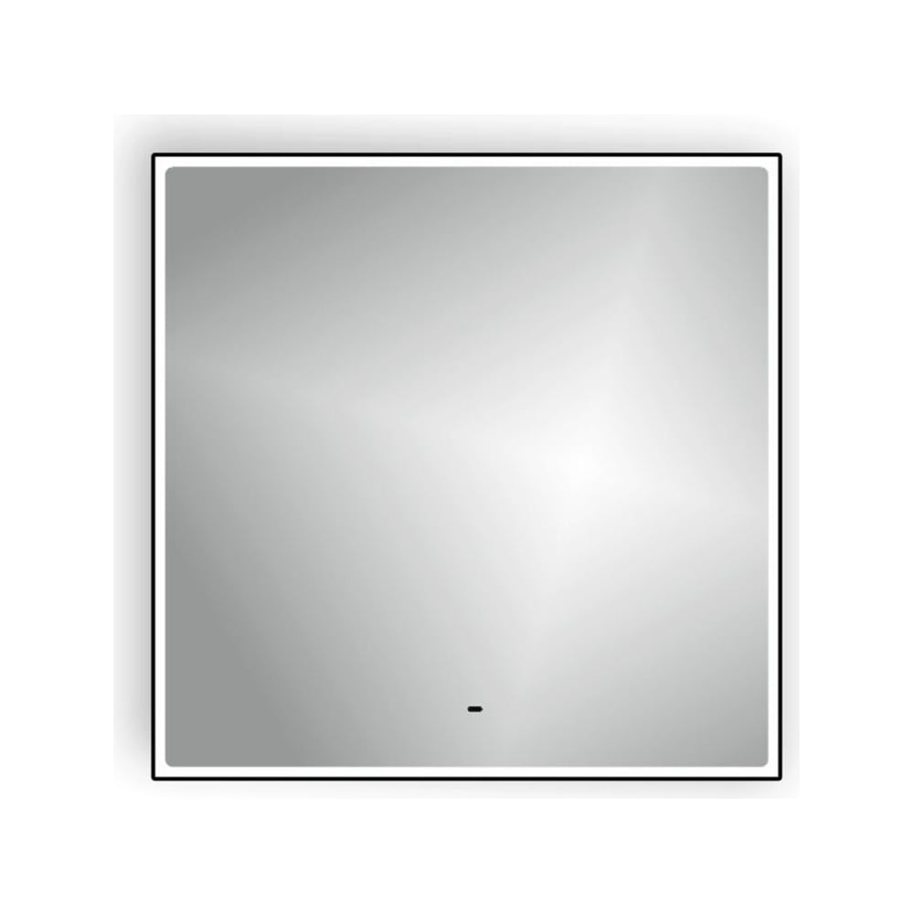 Зеркало Teymi зеркало для ванной uperwood modul 80х80 см бесконтактный сенсор черное хол подсветка