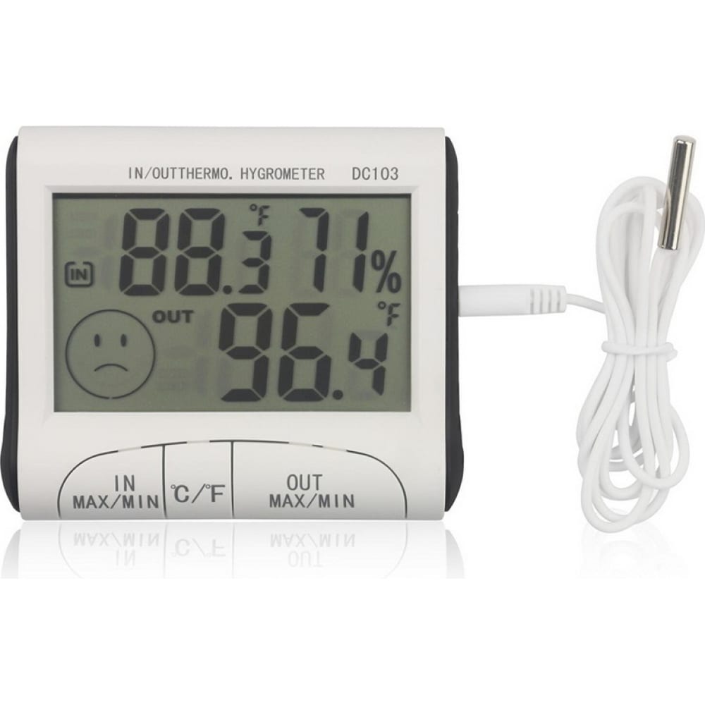 Электронный термометр-гигрометр Pro Legend термометр luazon ltr 12 электронный указатель влажности часы микс
