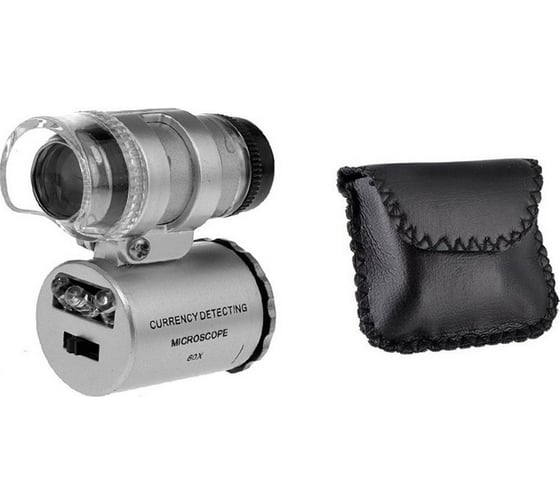 Изображение товара Микроскоп Pro Legend 60x мини, с подсветкой (2 LED) и ультрафиолетом PL4444