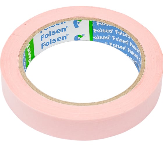 Изображение товара Малярная лента для деликатных поверхностей Folsen 19 мм x 50 м 02075019