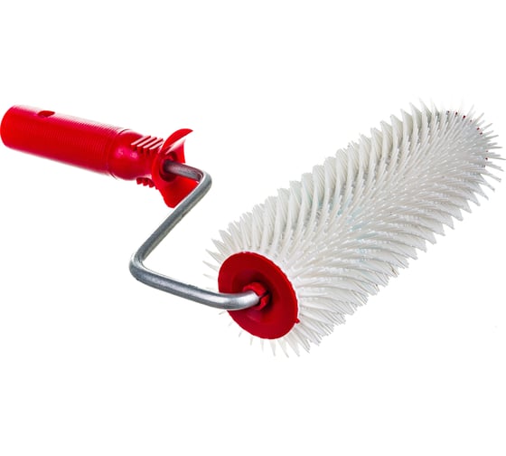 Изображение товара Игольчатый валик для наливных полов Зубр МАСТЕР 72х200 мм 03952-20