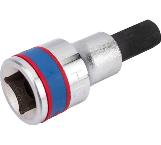 Изображение товара Торцевая насадка-бита (10 мм; 60 мм; 1/2"; HEX) KING TONY 402510