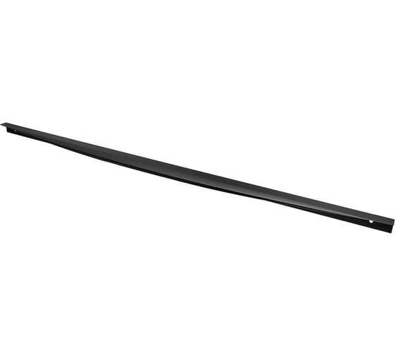 Изображение товара Ручка торцевая Kerron, 900 мм (фасад 18 мм), матовый черный RT-003-900 BL