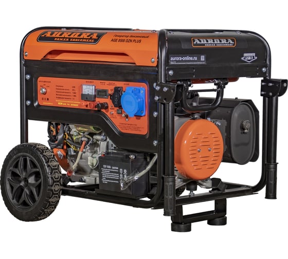 Изображение товара Бензиновый генератор с блоком автоматики Aurora AGE 8500 DZN PLUS 14684