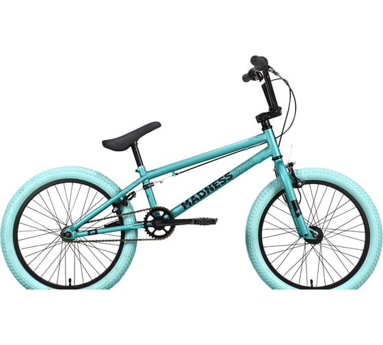 Изображение товара Велосипед STARK Madness BMX 1, 2023, бирюзовый/черный/голубой HQ-0012537