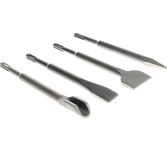 Изображение товара Набор зубил для перфораторов SDS-Plus (200 мм; 4 шт.) СИБИН 29240-H4