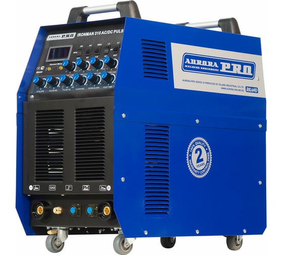 Изображение товара Аргонодуговой сварочный инвертор Aurora PRO IRONMAN 315 AC/DC PULSE Mosfet 10057