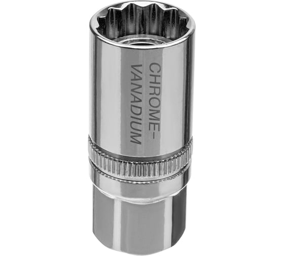 Изображение товара Головка торцевая свечная магнитная 12-гранная (21 мм; 1/2") GROSS 13189