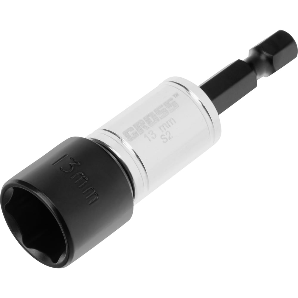 Изображение товара Бита с торцевой головкой, магнит. Nut-Driver, 13 мм, GROSS S2// 11623