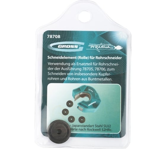 Изображение товара Режущий ролик для труборезов (3х16 мм) GROSS 78708