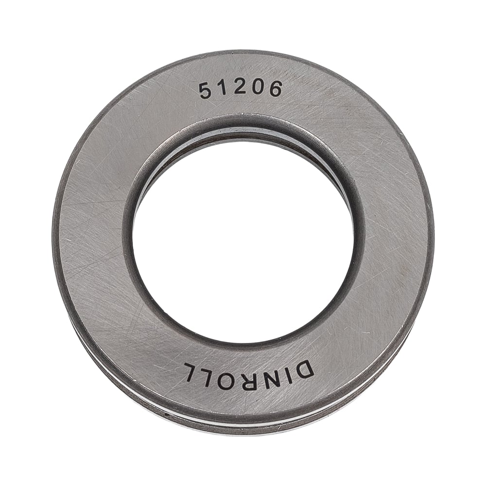 Изображение товара Подшипник шариковый однорядный DINROLL 51206 52х30х16 мм сталь открытый