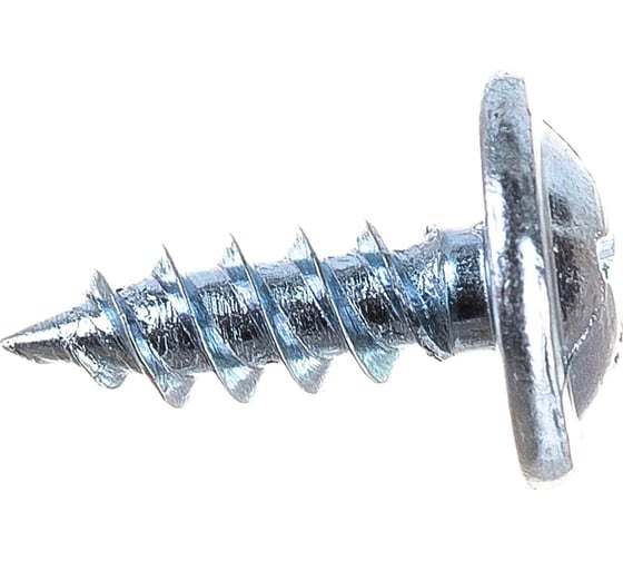 Изображение товара Саморез с прессшайбой МЕТАЛЛСЕРВИС 4,2x13 острый, цинк 1000 шт. пакет 1244233