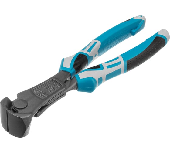 Изображение товара Торцевые усиленные клещи GROSS 200 мм, с рычажным механизмом, трехкомпонентные рукоятки 17990