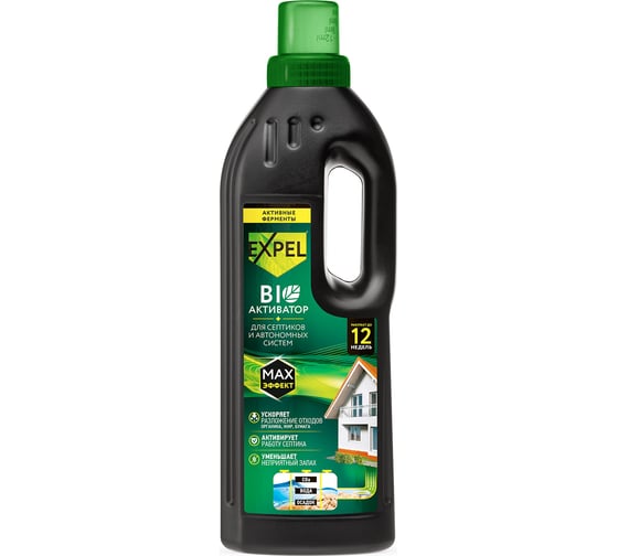 Изображение товара Биоактиватор жидкий для септиков и автономных систем 750 мл Expel TS10001