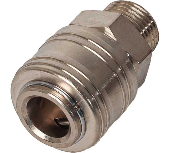 Изображение товара Быстроразъемное соединение (брс) европа внешняя резьба 1/4 sm NBPT 57995