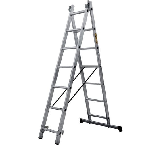 Изображение товара Двухсекционная раскладная лестница НАШ 2x7 111207
