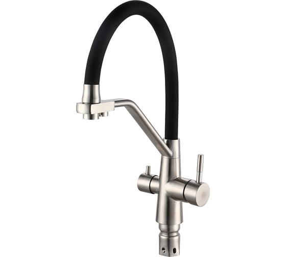 Изображение товара Смеситель для кухни РМС с переключением фильтра SUS127BL-016F-015