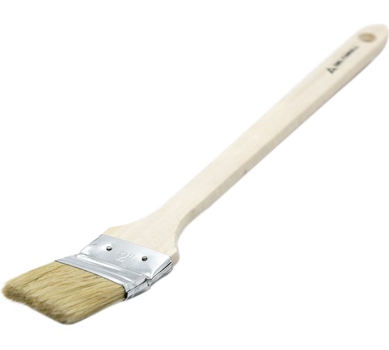 Изображение товара Радиаторная кисть DeltaRoll с натуральной щетиной, 50 мм 13350