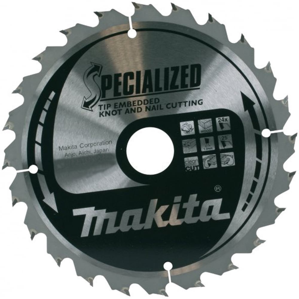 фото Пильный диск (210х30 мм; 24т) makita b-31354