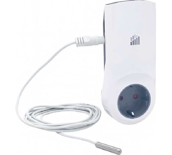 Изображение товара Умная Wi-Fi розетка Телеметрика Т80i с датчиком температуры, Алисой и таймером 00-00000285