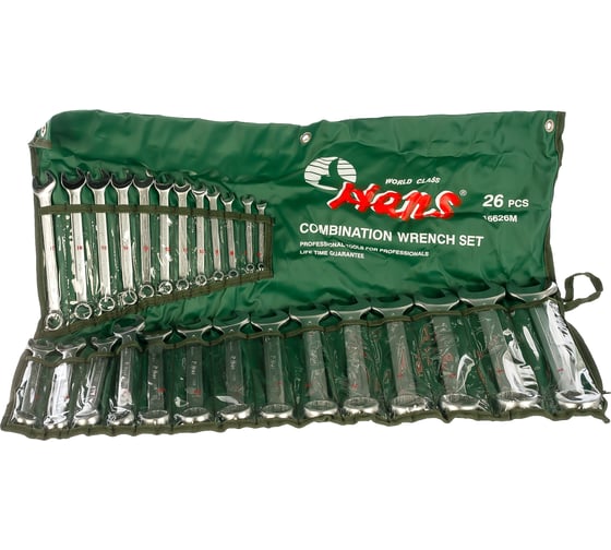 Изображение товара Комплект комбинированных ключей Hans 26 шт. 16626M