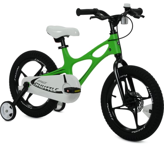 Изображение товара Велосипед Royal Baby Space Shuttle диаметр колес 16, зеленый RB16-22