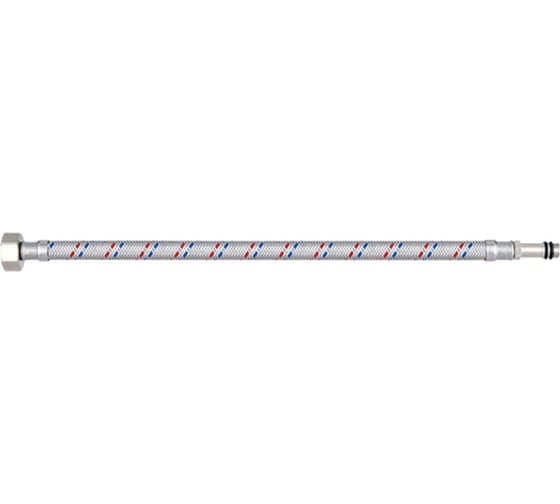 Изображение товара Гибкая подводка DOUBLE-LIN оплетка из нержавеющей стали, вн/нар 1/2"х3/8", dn 8, l=40 см, 12мм гайка, укороченный штуцер LL8003D (1/2"х3/8")